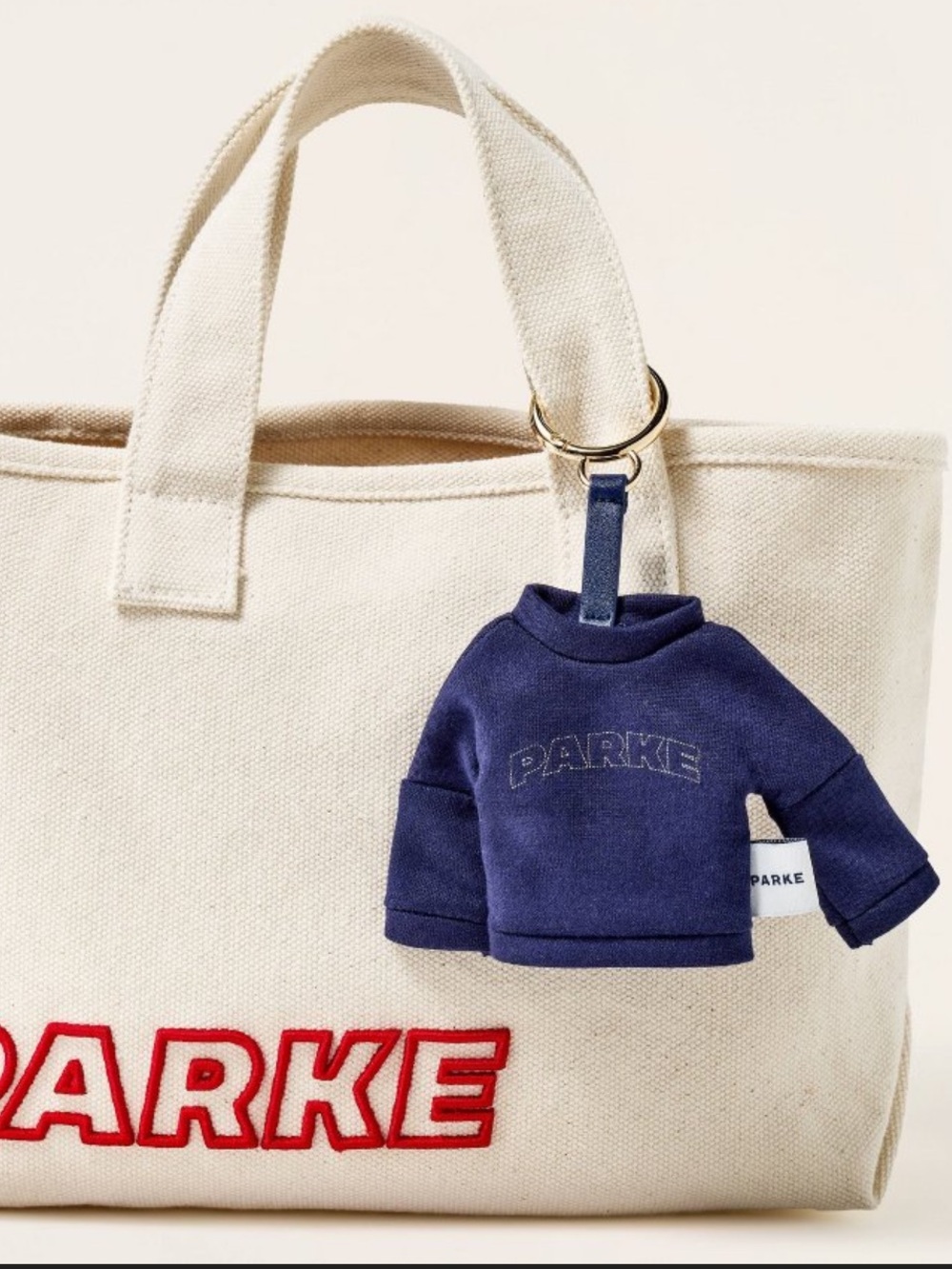 Parke x Target Mockneck Sweatshirt Keychain